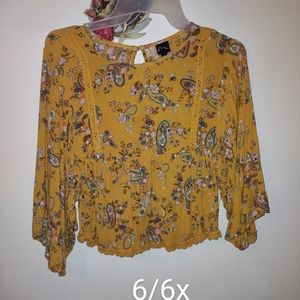 Lot of 7 girls shirts